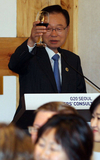박희태 국회의장 건배 제의