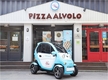피자알볼로, 초소형 전기차 배달 시범 운행