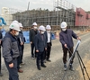 이호중 낙동강유역환경청장, 울산 방어진하수처리시설 증설사업 현장 확인