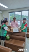 경산시 남천면, 초복 맞이 경로당 방문